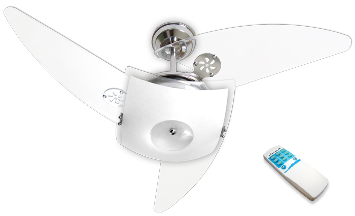 Instalamos ventilador de teto com controle remoto